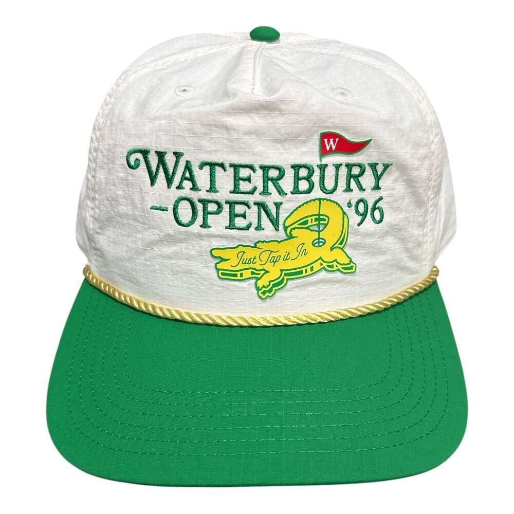 Vtg Golf Rope Waterbury Open 96 Retro Happy Gilmore Style Streetwear Snapback